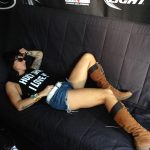 #TBTwJnD ACL Through the Years : Deb Sleeping on a Couch 