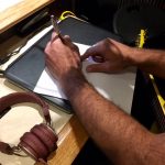 Taking Notes On The Custom Song He Wrote For Us