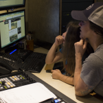 Genevieve Got To Push The Sound Effects Buttons