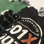 101X Table Prizes : 101x shirts and sunglasses at Republic Square Park for the Live ACL broadcast 