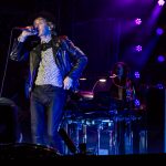 Beck took the headlining spot on Saturday night during In Bloom Music Festival: This is a photo of recording artist Beck performing at In Bloom Festival in Houston, Texas