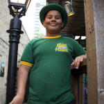 Jason's Nephew Getting His Green On