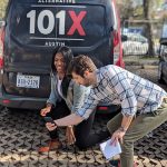 Imari and Nick: Imari Mora Looking at Dylan Child