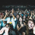 101X Concert Series Featuring CHVRCHES and Cherry Glazerr: Crowd at the 101X Concert Series 