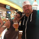 Deb's Hawaiian Holiday : Jason and Deb ran into each other at the airport! 