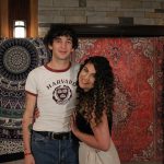 101X-Session With The 1975: Fans posing with Matty Healy