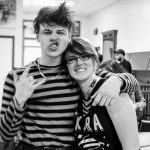 K.Flay Bowling with 101x Listeners at Saengerrunde hall: This is YungBlud performing at Saengerrunde hall