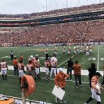 Front and Center : View from Deb's seats of the DKR stadium 
