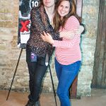 Barns Courtney at the 101X-Session: Barns Courtney and a fan at the 101X-Session