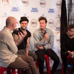 Day 2 of 101x Day Parties During SXSW : Lovelytheband Talks with Toby and Trevin on the 101x Day Stage at Buffalo Billiards During SXSW