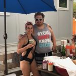 Jason Crashing His Own Pool Party