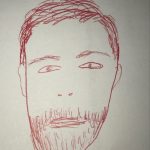 Deb's Sketch of Joshua Jackson