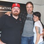 Jason, Deb and Kevin Nealon: Jason, Deb and Kevin Nealon in new studio. 