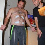 Nick and Jason Get Zapped: Nick, producer of the Jason and Deb show, is getting zapped by Neufit in the 101X Studio