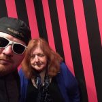 Jason Visits London: Jason and his mom taking a selfie in London. 