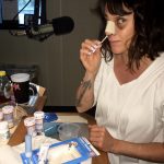 Deb Cleaning Her Nose