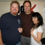Jason, Deb and Kevin Nealon: Jason, Deb and Kevin Nealon with old logo. 