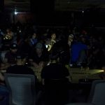 Beat The Dick Poker Tournament : poker players playing poker in a dark room