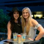 101X Concert Series Featuring CHVRCHES and Cherry Glazerr: 101X Concert Series attendees holding drink cups with 