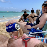 Jason's Hawaiian Holiday : Jason Drinks Bud Light in Hawaii 