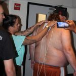 Neufit Zaps Jason and Nick in the 101X Studio: Jason getting zapped by Neufit in the 101X Studio