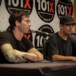 101X-Session With Twenty Øne Piløts: Twenty One Pilots answering fan questions during the press conference with 101X