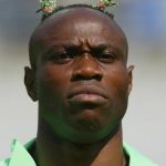 Taribo West: Former Nigeria Defender: Taribo West: Former Nigeria Defender with straight face in the field 