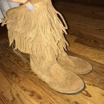 6 Tall Fringey Boots (Side)