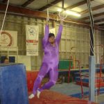 #TBT Jason And Deb’s Morning Olympics: Jason swinging at the  Jason And Deb’s Modern Decathlon in 2008. 