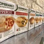 Boomerang’s Pies Flavors : Boomerang’s Pies Flavors lined up in the kitchen. 