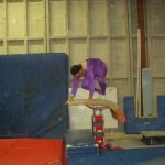 #TBT Jason And Deb’s Morning Olympics: Jason climbing up a beam at the Jason And Deb’s Modern Decathlon in 2008. 