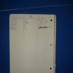 #TBT Jason And Deb’s Morning Olympics: Score card at the Jason And Deb’s Modern Decathlon in 2008. 