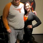Jason and Ellen: Ellen from Orangetheory Fitness and Jason in studio. 