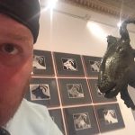 Jason Goes To Barcelona : Jason and some art at a meseum in Barcelona. 