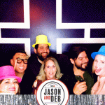 Jason & Deb's Don't Go Downtown NYE Party: big group of people smiling