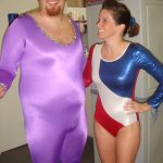 #TBT Jason And Deb’s Morning Olympics: Jason in a purple suit and Deb in blue and white at the  Jason And Deb’s Modern Decathlon in 2008. 