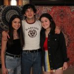101X-Session With The 1975: Fans posing with Matty Healy