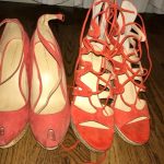 Bright Orange Wedges - Head To Head