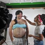 Behind-the-scenes of Nick Does Disney: Producer Nick wore a special costume while singing classic Disney Songs