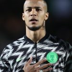 William Troost-Ekong: Nigeria Defender: William Troost-Ekong: Nigeria Defender with blonde mohawk 