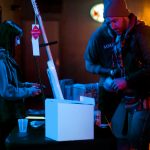 Indie Xmas With Tom Morello At Emos: 101X registration booth