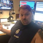 Mullet In The Studio: Jason in the studio showing off his new mullet. 