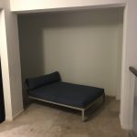 Nick In Mexico: the reclining bed on the patio of Nick