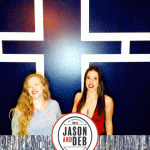 Jason & Deb's Don't Go Downtown NYE Party: two girls moving around in boomerang