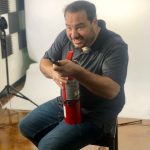 Jason And Deb Photo Shoot Behind The Scenes: Jason, Deb, Nick and Imari getting pictures taken at Emmis Austin Radio. 