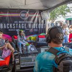 The 101X Backstage Hideout During ACL Festival: The 101X Hideout during ACL Festival
