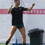 Cristiano Ronaldo: Portugal Forward: Cristiano Ronaldo: Portugal Forward with short shorts 