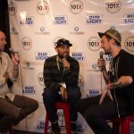 Day 2 of 101x Day Parties During SXSW : Frank Turner Talks with Toby and Trevin on the 101x Day Stage at Buffalo Billiards During SXSW
