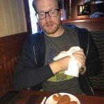 This Is Either His Third Or Fourth Refill