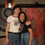 101X-Session With The 1975: Fans posing with Matty Healy